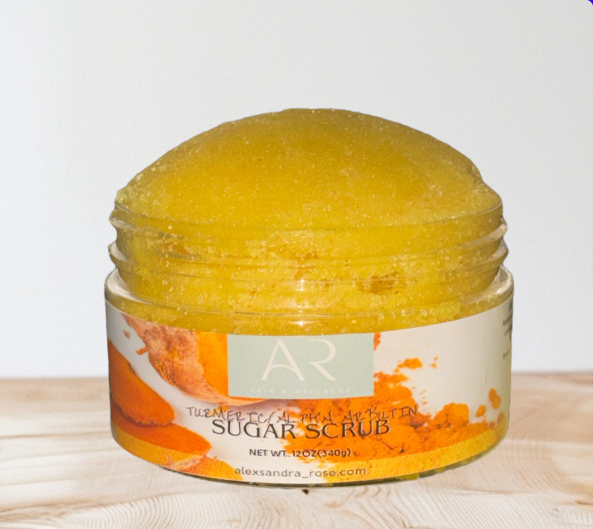 Turmeric/Alpha Arbutin Sugar Scrub